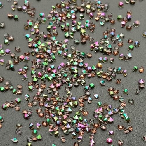 1440pcs Caviar Beads Crystal Tiny Rhinestones For Manicure Glass Micro Bead For Nail Decorations DIY Charms Nail Art Accessories