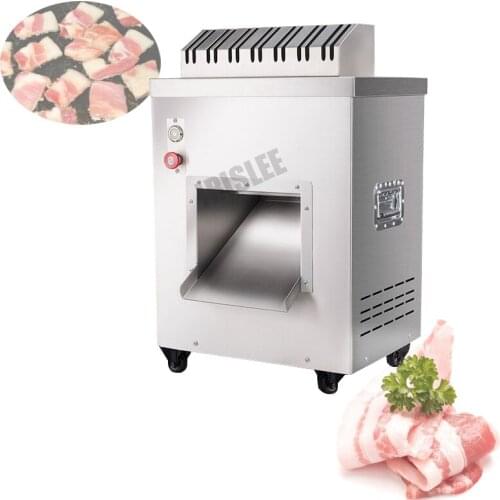 220V Stainless Steel electric Meat Slicer meat slicing machine Desktop Type Meat Cutter Meat Cutting Machine
