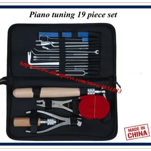 Piano tuning tools accessories - Piano maintenance tools (18 tools +1 bag) - Piano parts