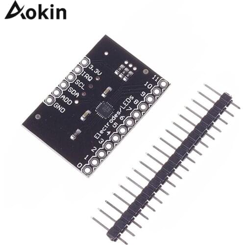 Aokin MPR121 Breakout v12 Proximity Capacitive Touch Sensor Controller Keyboard Development Board