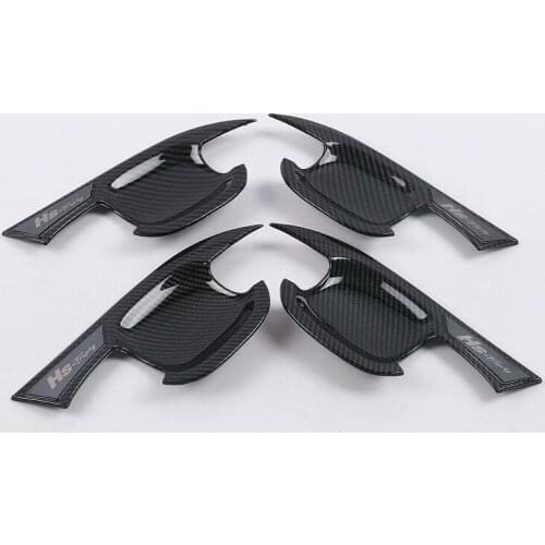 Car Accessories For MG HS Door Handle Cover Door Bowl Protective Sticker Molding Sticker 2018 2019