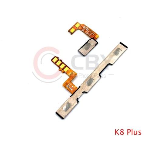 For LG K8 K12 Plus Max Power switch volume cable