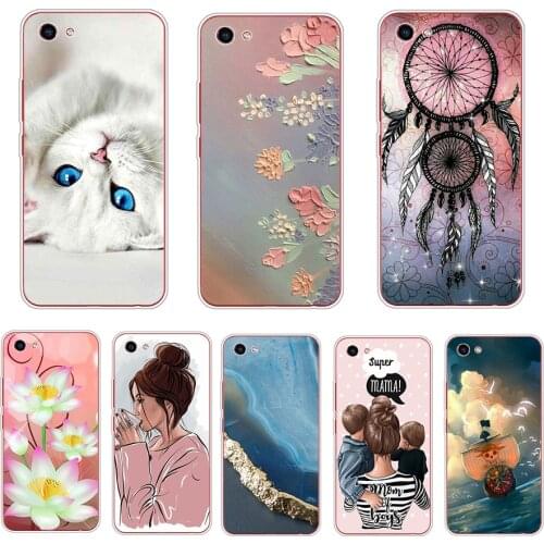 For Vivo Y81 Case Y 81 Soft Silicone Back cover Phone Cases for Vivo 1808 Case 6.22 inch TPU Funda for vivoY81 Coques