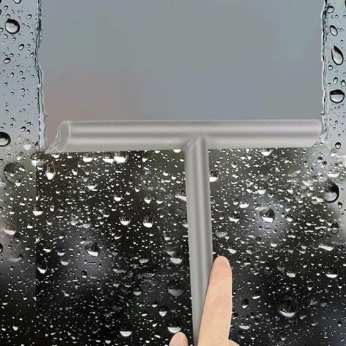 Floor Eco-friendly Long Handle Mirror Wall Hanging Glass Wiper Household Detachable Washing Window Cleaning Water Scraper