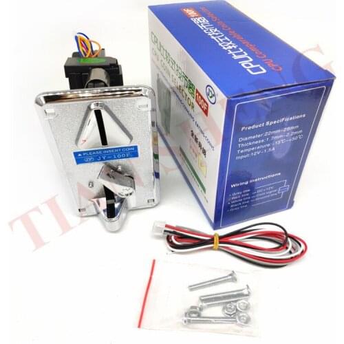 JY-100F Electronic Advanced Front Entry CPU Coin acceptors/Comparison Coin Selector For Vending Machines Arcade Machines