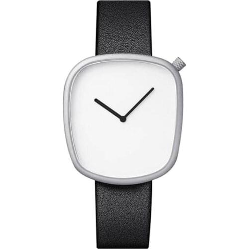 La MaxZa Men's Watch With Leather Strap