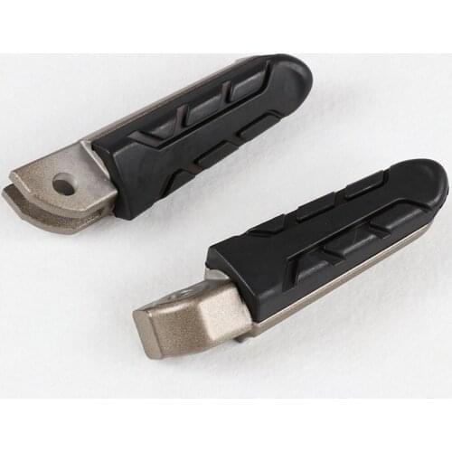 Motorcycle Improved Version with Buffer Rubber Front and Rear Left Right Pedals for Zontes Zt310-x / r R1 2