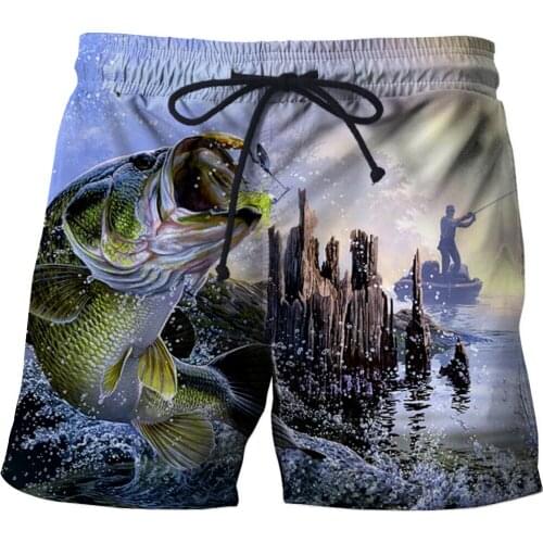 2021 New 3d Fish Quick Dry Summer Mens Siwmwear Mens Beach Board Shorts Briefs For Men Swim Trunks Swim Shorts Beach Wear Tops