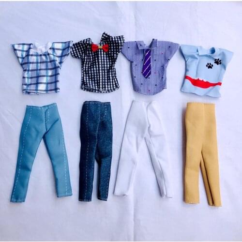 New Arrive High Quality Daily Clothes For Ken Outfit Formal Wear For Doll Beachwear 30cm For Barbie Lover Party Gifts For Girls