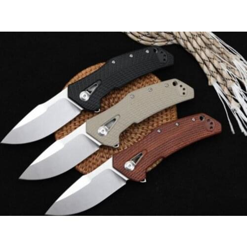ZT Knife 0308 ZT0308 ball bearing spindle G10 Handle Folding Blade Pocket Tactical Knife Hunting Fishing Knives EDC Tools