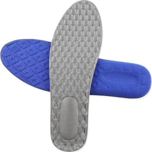 A pair Super Light Sports Running Insoles Man And Woman Sweat-absorbent Deodorant Cotton Pad Damping Breathable Thick Insole