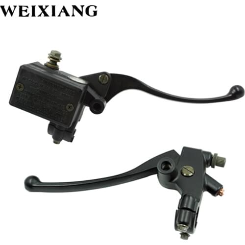7/8" 22mm Universal Motorcycle Brake Clutch Master Cylinder Reservoir levers For Honda TRX 250 300 350 450 FourTrax Rancher 500