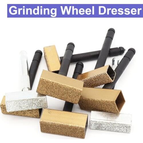 URANN 40mm 45mm 50mm Hand-held Diamond Grinding Wheel Dresser Metal Grinder Stone Grinding Dressing Tool