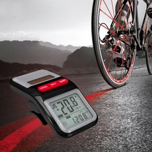 Bike Computer Cycling Computers Bicycle Speedometer LCD Odometer Waterproof Backlight Cycling Stopwatch Riding Accessories Tool