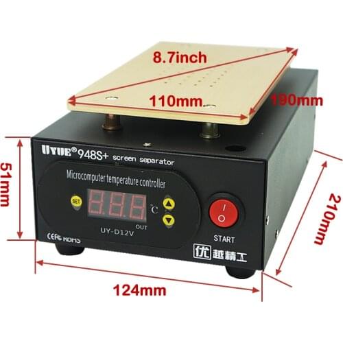 Built-in Pump Vacuum UYUE Screen LCD Separator Machine 948S