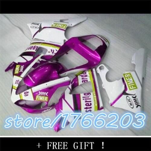High quality plastic fairing kit for Yamaha YZFR1 00 01 purple fairings set YZF R1 2000 2001