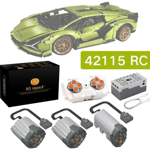 XGrepack brand customize 42115 SIAN RC remote control performance power device motor LED light