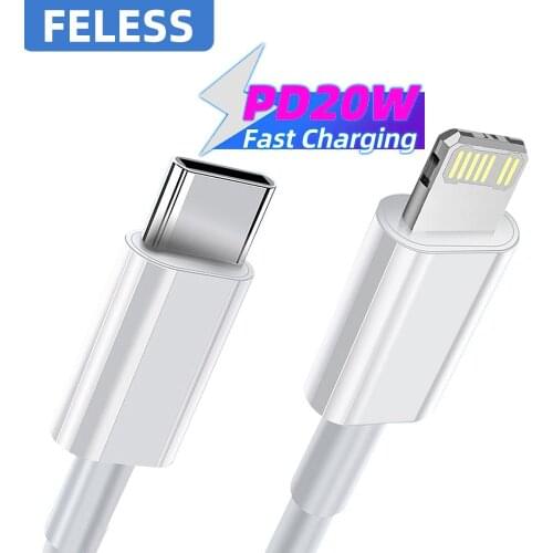 USB Type C Cable for Iphone Charger Cable 20W PD Fast Charge Charger Cable for Iphone 12 11 Pro Max USB C Data Wire for Ipad