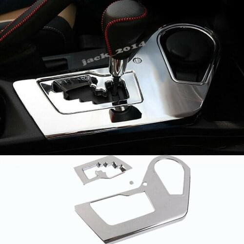 Mirror finish Gear Position Panel Decorative Cover Trim For TOYOTA RAV4 2016-2017