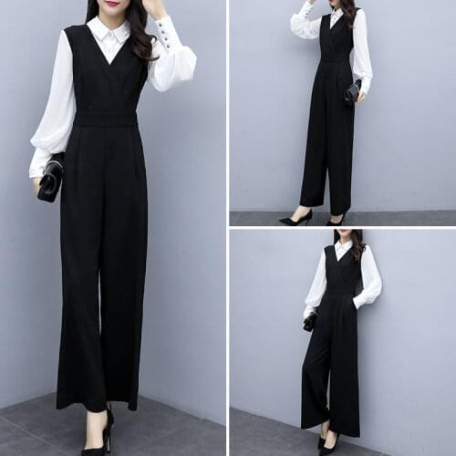 Womail bodysuit Women Summer loog Sleeve Jumpsuit Holiday Long Playsuits Trouser Fashion 2020 dropship