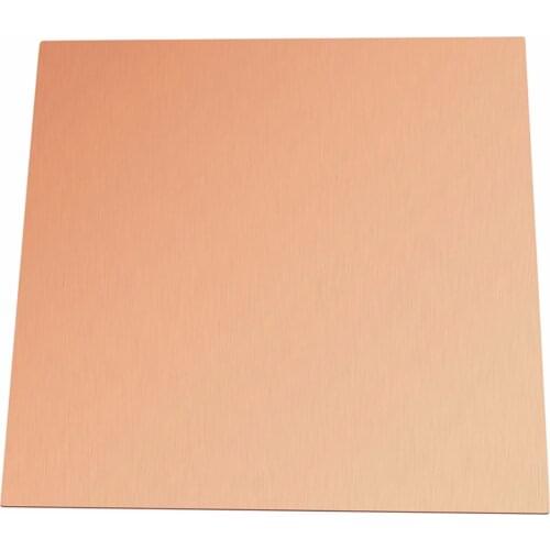 1Pcs Copper Sheet 99.9% Pure Copper Cu Sheet Thin Metal Foil Sheet 100mmx100mmx0.5mm For DIY