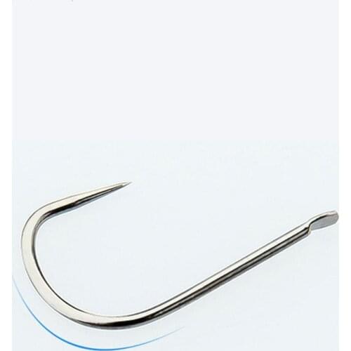 11 Pcs/set High Carbon Steel Fish Hook Barbless Sharp Hook Tip Crucian Carp Fishhook