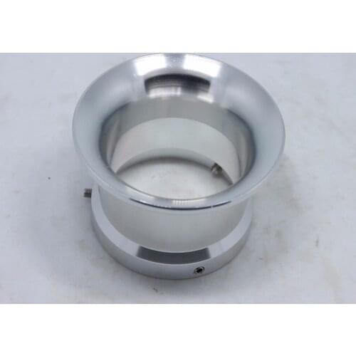 55MM CNC Air Trumpet Silver for Keihin PWK 32 34 Carburetor
