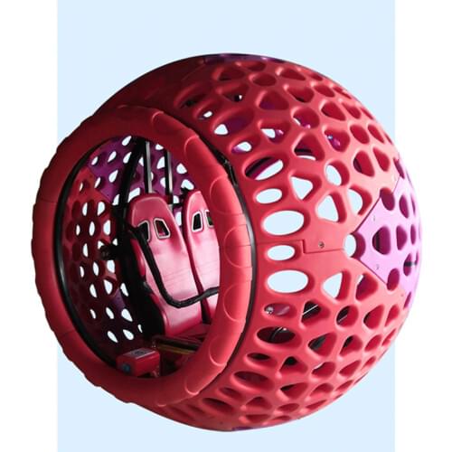 SQV 720 degrees rotation rechargeable batteries car other amusement park products leswing happy car