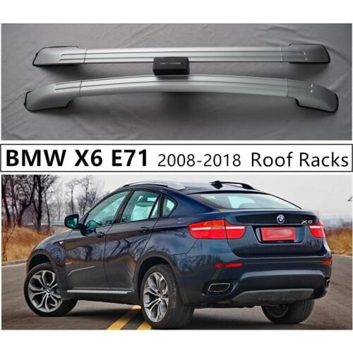 For BMW X6 E71 2008-2014 Roof Racks Luggage Rack Bar High Quality Aluminium Alloy Car Modification Accessories