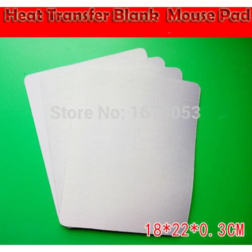 Free Shipping 10pc/lot 18cmx22cmx0.3cm Blank Sublimation Pads Rectangle Shape High Quality DIY Printing Pad Transfer Mouse Pad