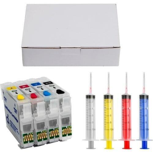 CEYE For EPSON Refillable Ink Cartridge 603 603XL XP2100 XP2105 XP3100 XP3105 XP4100 XP4105 WF-2810DWF 2830DWF 2835DWF 2850DWF