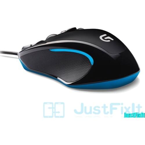 Logitech G300s Gaming Mouse 2500DPI Ergonomic Wired Optical Computer Games Mouse