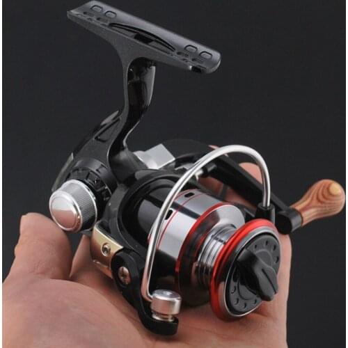 TEUKIM Mini Winter Ice Fishing Reel Small Spinning Reels Carp Raft Fishing Wheel for Fish Accessories Saltwater Gear Metal Spool
