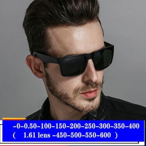 Diopter Finished myopia optical Sunglasses Men Brand Vintage Oversized Male Prescription Sun Glasses Women Luxury Designer FML