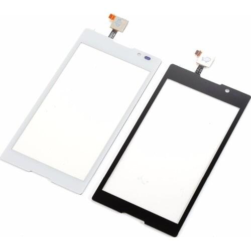 For Sony Xperia C C2304 C2305 S39 S39H Front Touch Screen Digitizer Panel Glass Senso