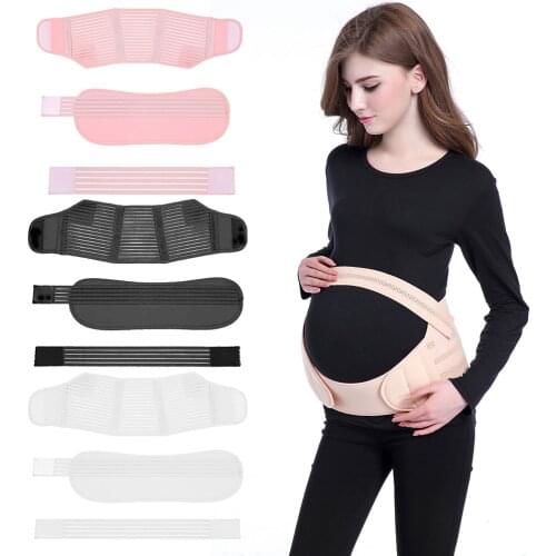 Prenatal Adjustable Waist Belt Waist Support Belt Pregnant Women Breathable Abdomen Support Belt 2019 New Spuc Belts Dropship