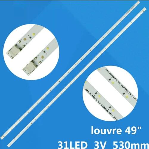 LED Backlight Lamp strip For Samsung louvre 49" Un49k5300 UE49K5100AK CY-FK049BNEV3H BN95-03721A V6LF_490DKA_LED31 490SFB 490SFA
