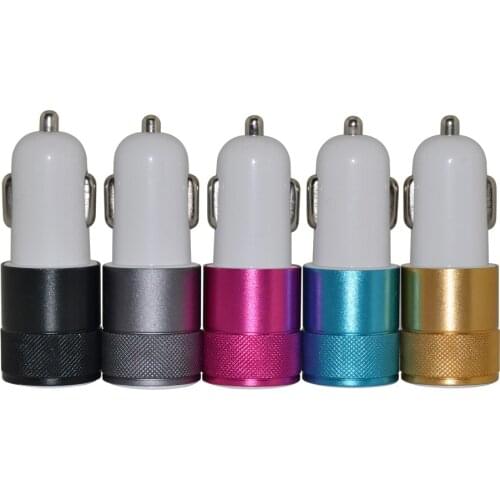 High quality 2-Port USB Universal Car Charger For iPhone6/6s/7 iPod/Ipad /Samsung portable chargerdrop shopping