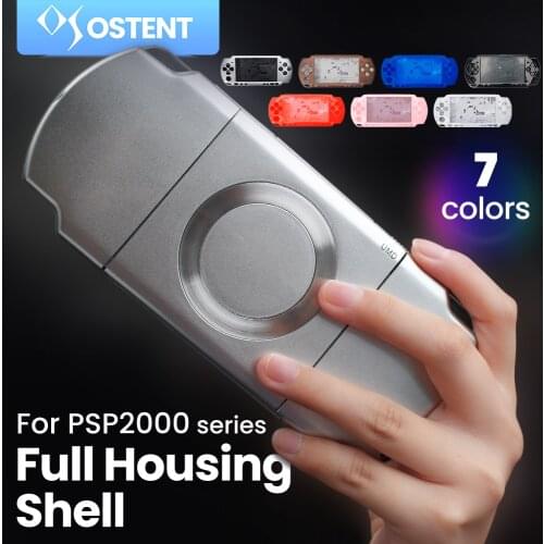 OSTENT Full Housing Shell Faceplate Case Parts Replacement for PSP 2000 Console