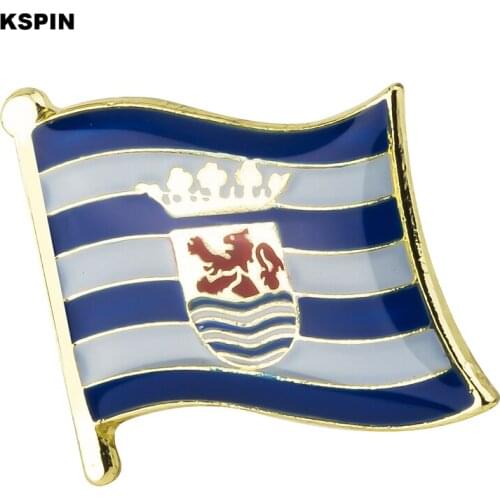 Zeeland Flag Pins Country Flag Badge Flag Brooch National Flag Lapel Pin International Travel Pins Collections XY0517