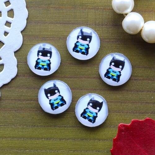 12mm 25mm 14mm 16mm 18mm 20mm Photo Glass Cabochons Round Cameo Set Handmade Settings Hero 14