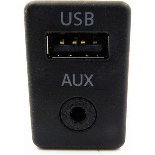 3CD035249A AUX+USB Switch Socket For VW Passat B6 B7 CC Tiguan RCD510 RNS310 3CD 035 249A