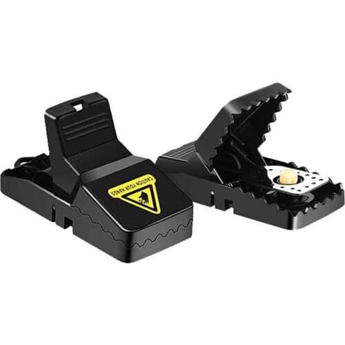 6 Pieces/Set Of High-Sensitivity Mousetrap Reusable Alloy Mousetrap Sturdy Plastic Mousetrap Household Outdoor Mousetrap Tool