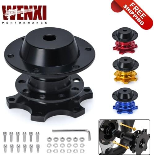 Free Shipping New Steering Wheel Quick Release Snap Off Hub Adapter Steering Wheel Hub Boss Kit WX-3859