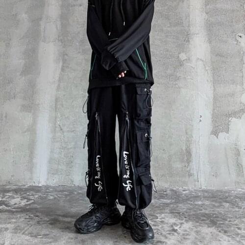 Mens Cargo Pants Men Casual Camo Multi Pockets Cotton Black Military Tactical Pants Hip Hop Joggers Streetwear Pantalon Homme