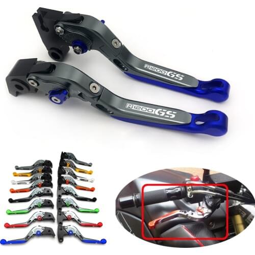 For BMW R1200GS Adventure 2006-2013 CNC Aluminum Adjustable Motorcycle Folding Extendable Clutch Brake Levers Handle Accessories
