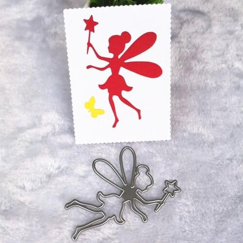 Fairy Magic Wand Metal Cut Dies Stencil For DIY Scrapbooking Paper Album Card Making Craft Dies Embossing Template New Arrival