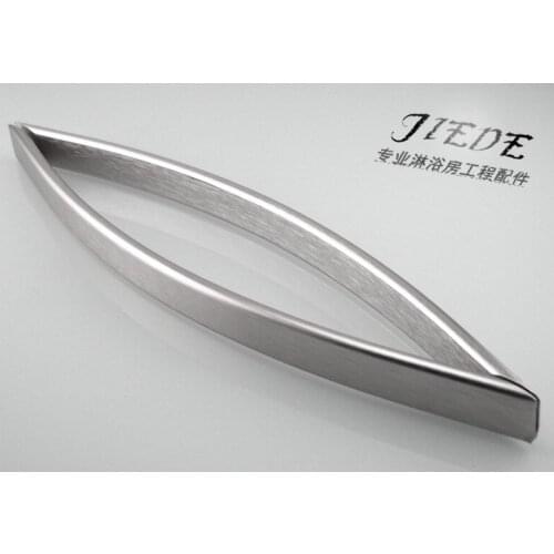 Shower room fittings glass door handle bathroom handle 440 pairs of installed space aluminum solid handle bag