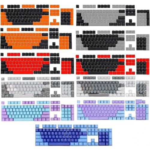 Gaming Mechanical Keyboard 104 keys Game Anti-ghosting Blue Switch Color Backlit Wired Keyboard For pro Gamer Laptop PC