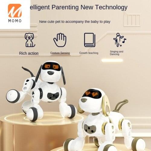 Intelligent Robot Dog Remote Control Animal High-Tech Dialogue Walking Robot 2 Years Old Boy and Childrens Toy